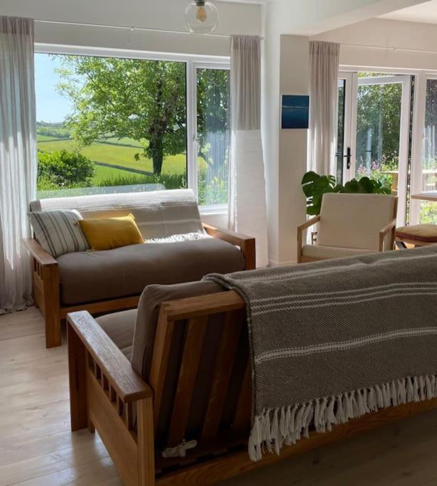 Whitebeam, Moor And Sea Holidays, Beautiful Views Over Exmoor Лінтон Екстер'єр фото